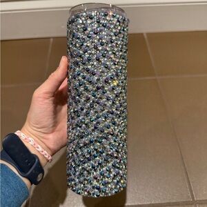 Rhinestone Studded 20 Oz Tumbler